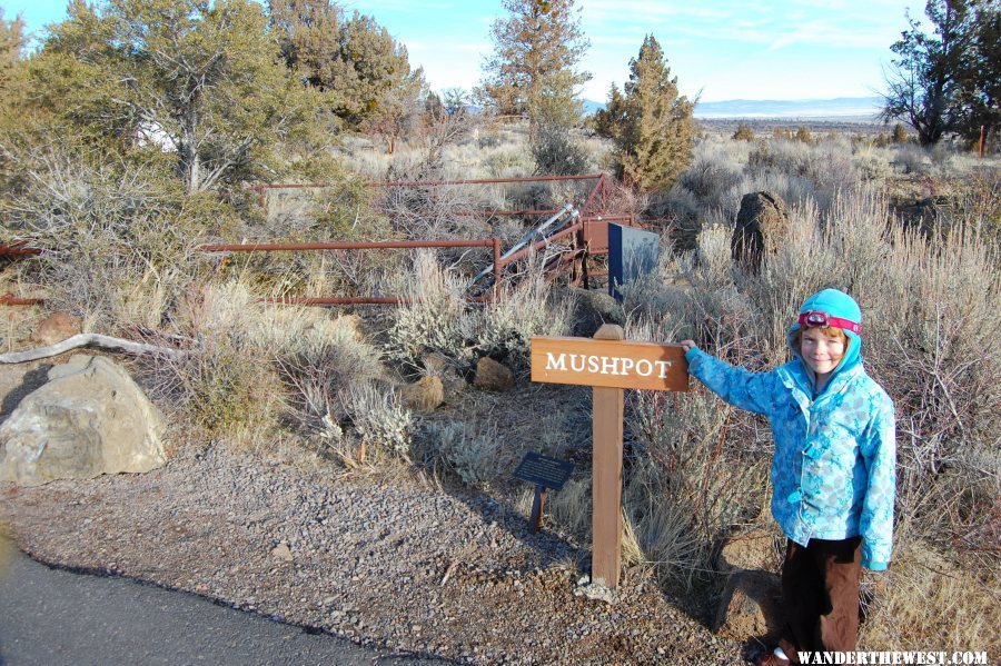 Mushpot cave is next door to the visitor center