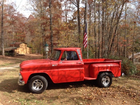 My dad's 1965 Chevy C10 restoration.  He passed shortly after finishing.