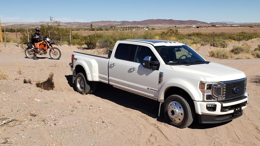 My F450 near Hatch, New Mexico during a work trip in Nov 2020