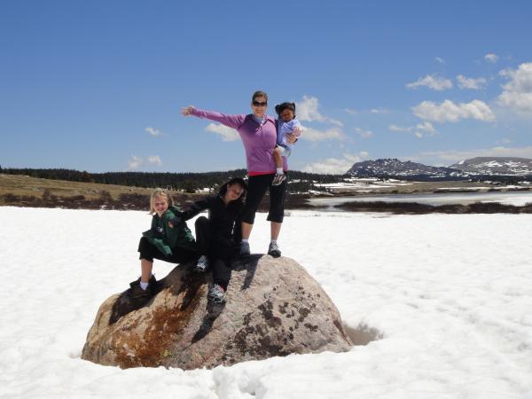 My Girls on the Beartooth Pass