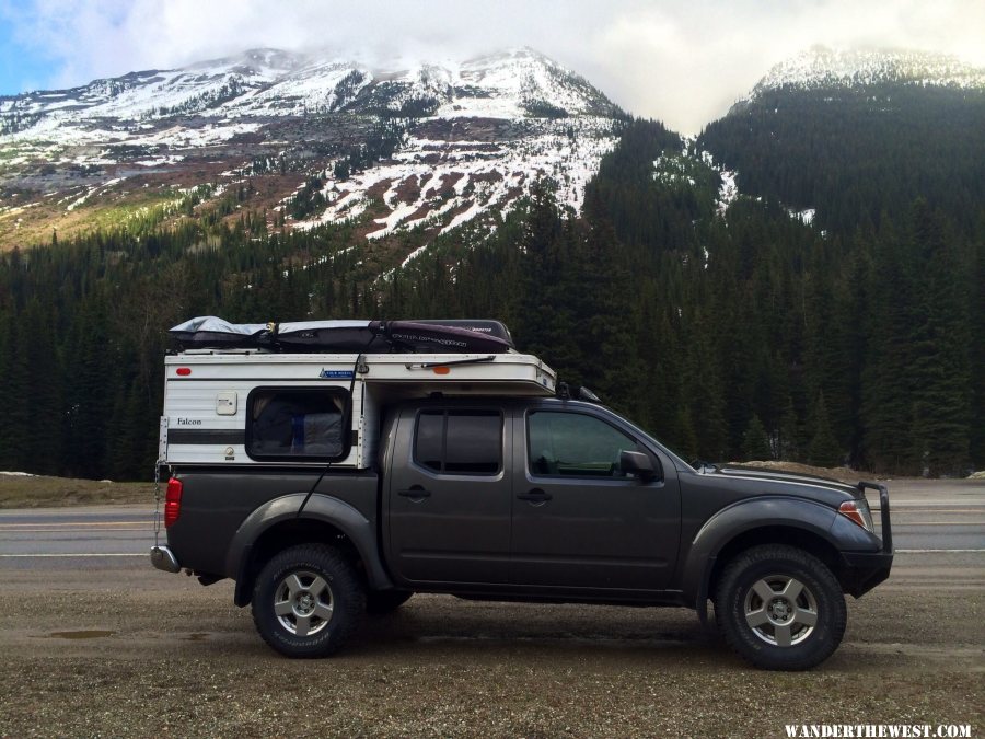 Near Jasper on a 5000km road trip