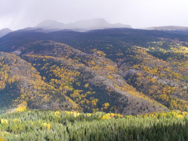 Near Molas Pass US550 north of Durango, Colorado 10/11