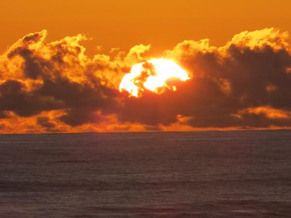 Nepelem Bay   Manzanita OR (12) And a fiery sunset from Manzanita, Oregon. A charming beach town.