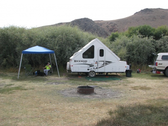 Nevada state park, nice place too camp near a river and no one around. As good as boondocking. But the next time we went their wow well so much for th