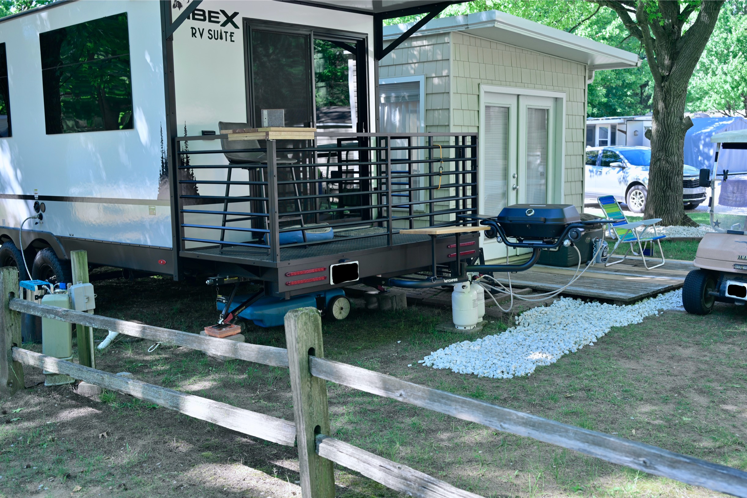 New Camper and getting ready to grill