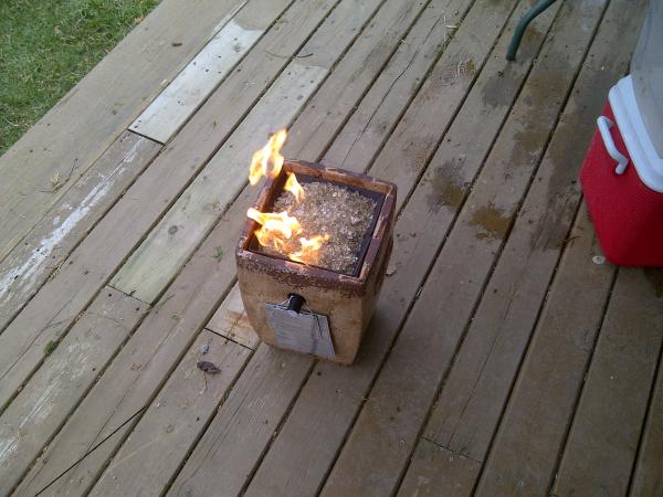 New Fire Pot for rainy days ( might be using it alot this year )