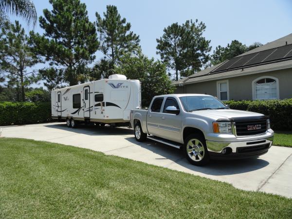 New trailer and truck