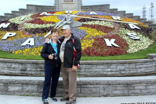 Niagara Parks commission floral clock, Niagara Falls Ontario