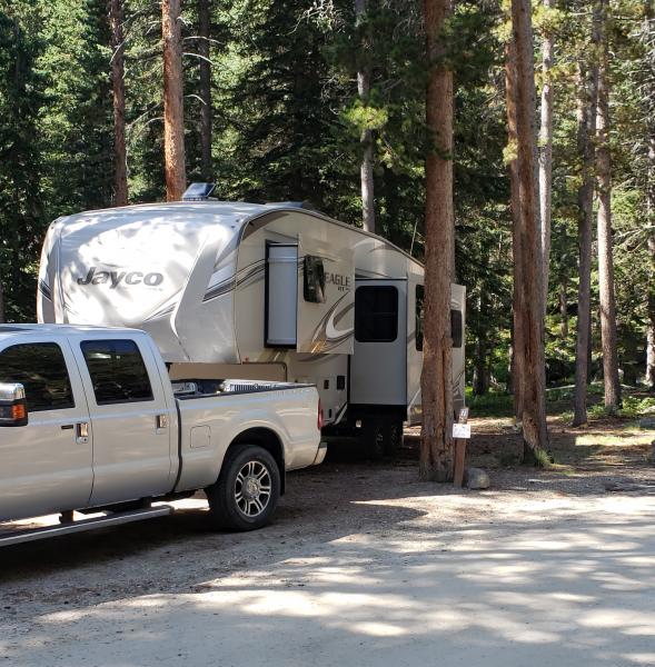 North fork campground bighorn mountains Wyoming