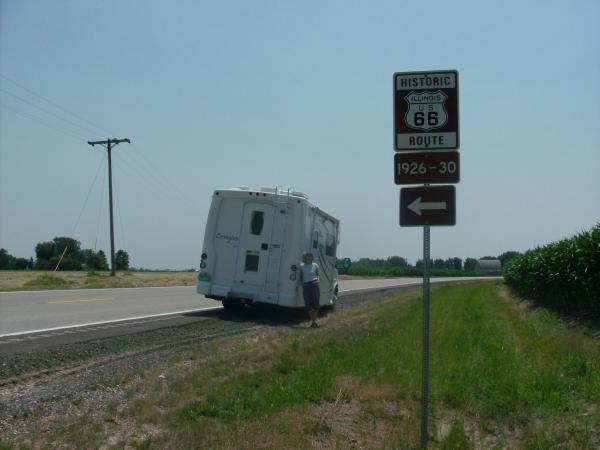 North of Carlinville, Ill. on Route 4