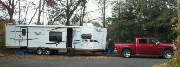 Nov 2011: just backed the new V-Lite into the driveway for the first time