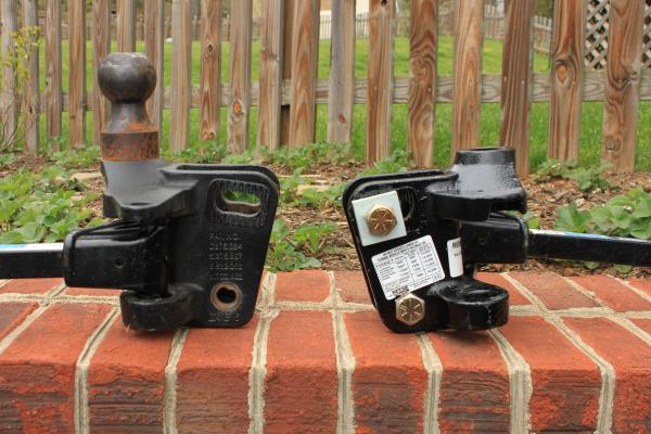 Old (left) vs. new (right) head assembly.