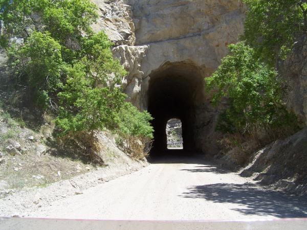 old rr tunnel along I70 near Salina, UT