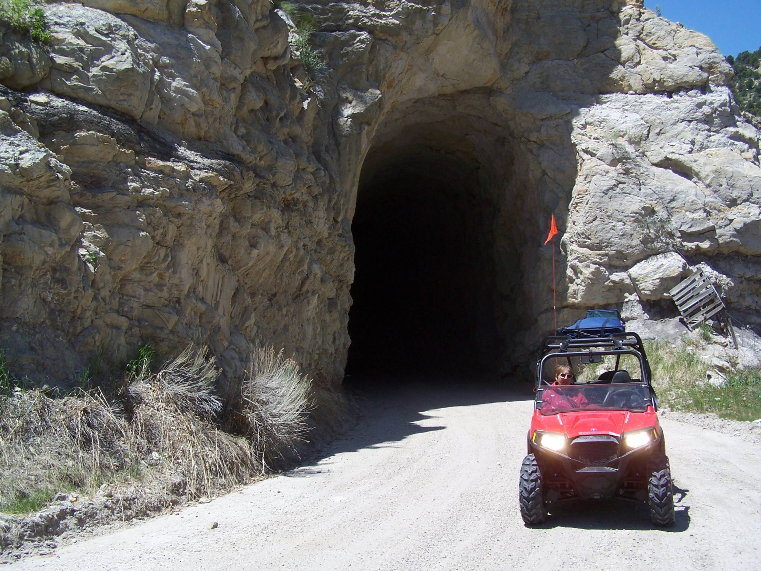 Old RR tunnel near Salina, UT