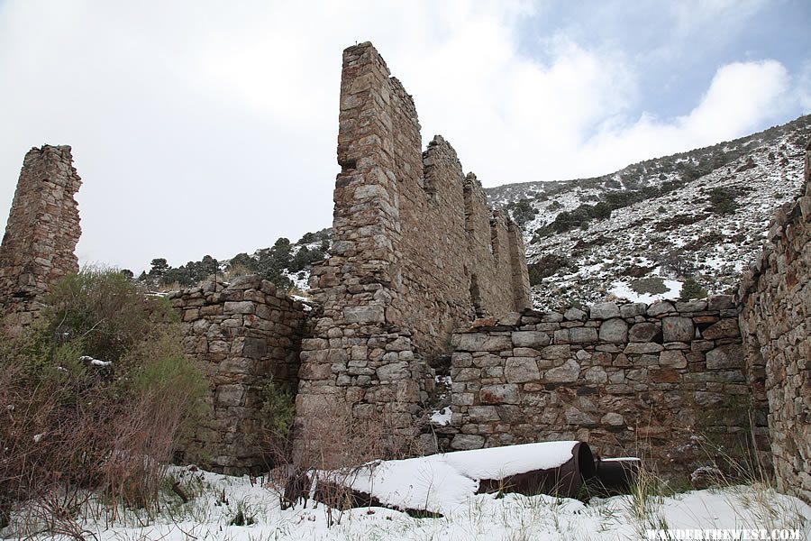 Old stamp mill at Ophir