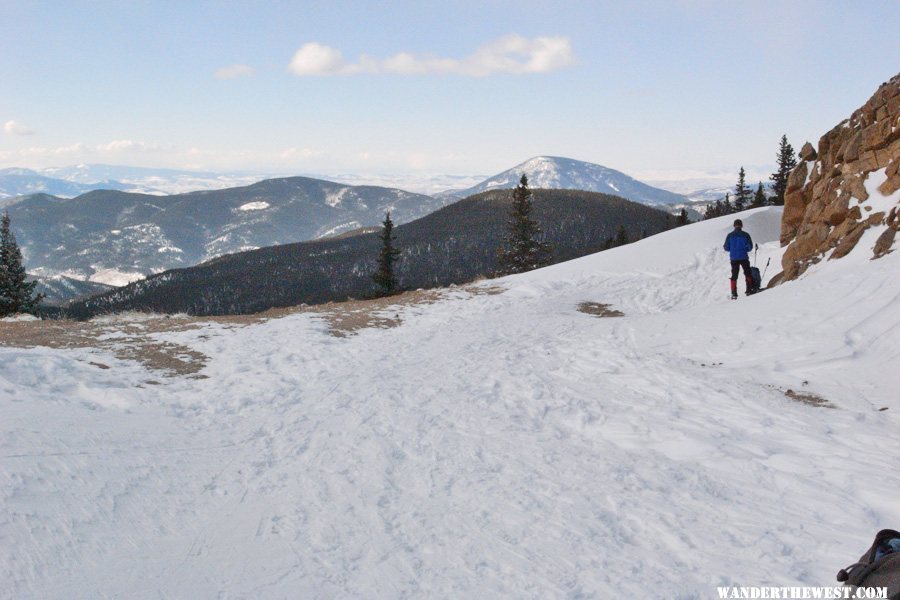 On The Divide--Looking to the Pacific