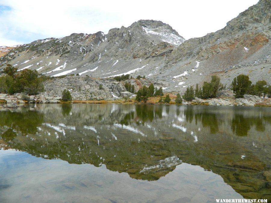 On the trail above Virginia Lakes