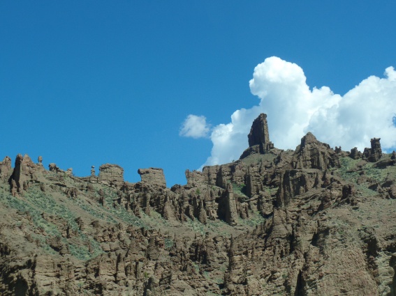 On the way to the Yellowstone National Park