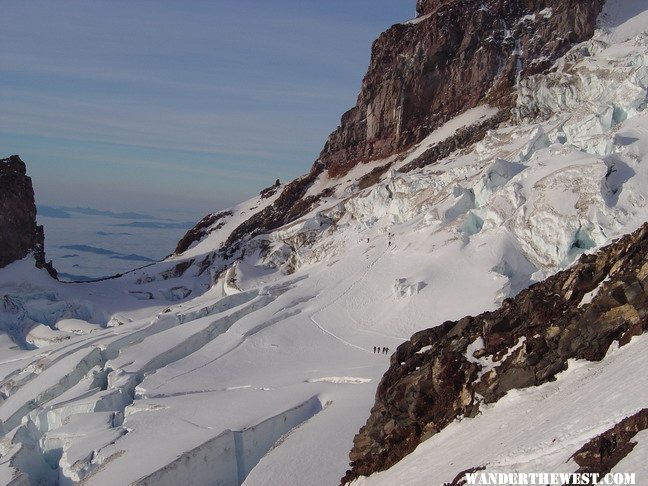 On top of the DC looking towards ingraham flats