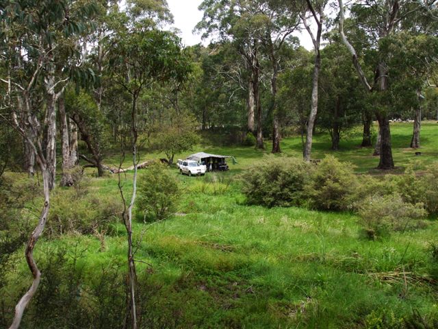 Our Camp at Sheba Dams, NSW