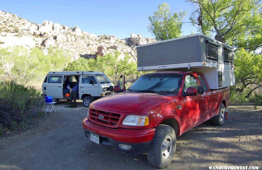 Our Camp Below the Narrows