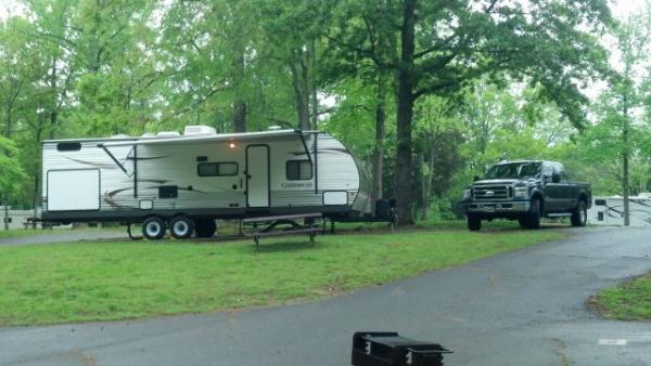 Our Campsite at Camp Wilderness/Carowinds