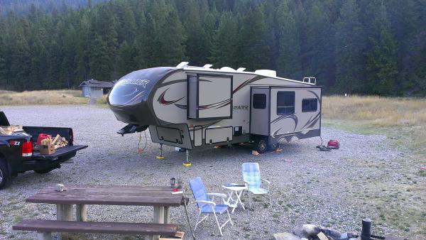 Our Crusader at Lake Koocanusa 9/7/13