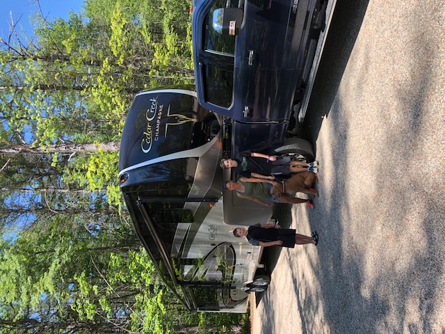 OUR FIRST CAMP SITE ( WESTWARD SHORES OSSIPEE )