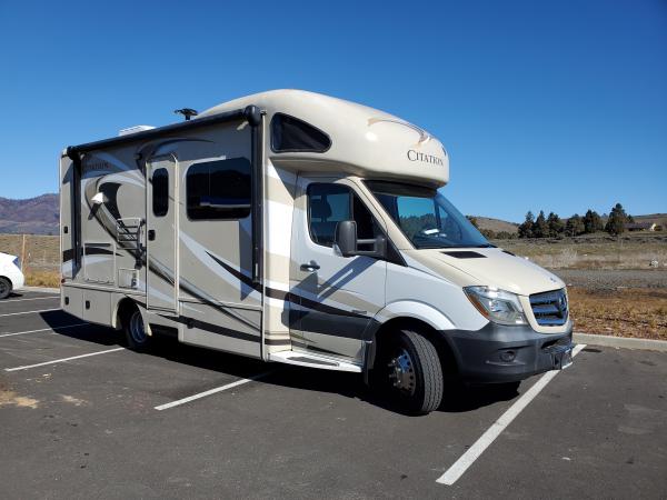 Our first RV. Let the adventures begin!!