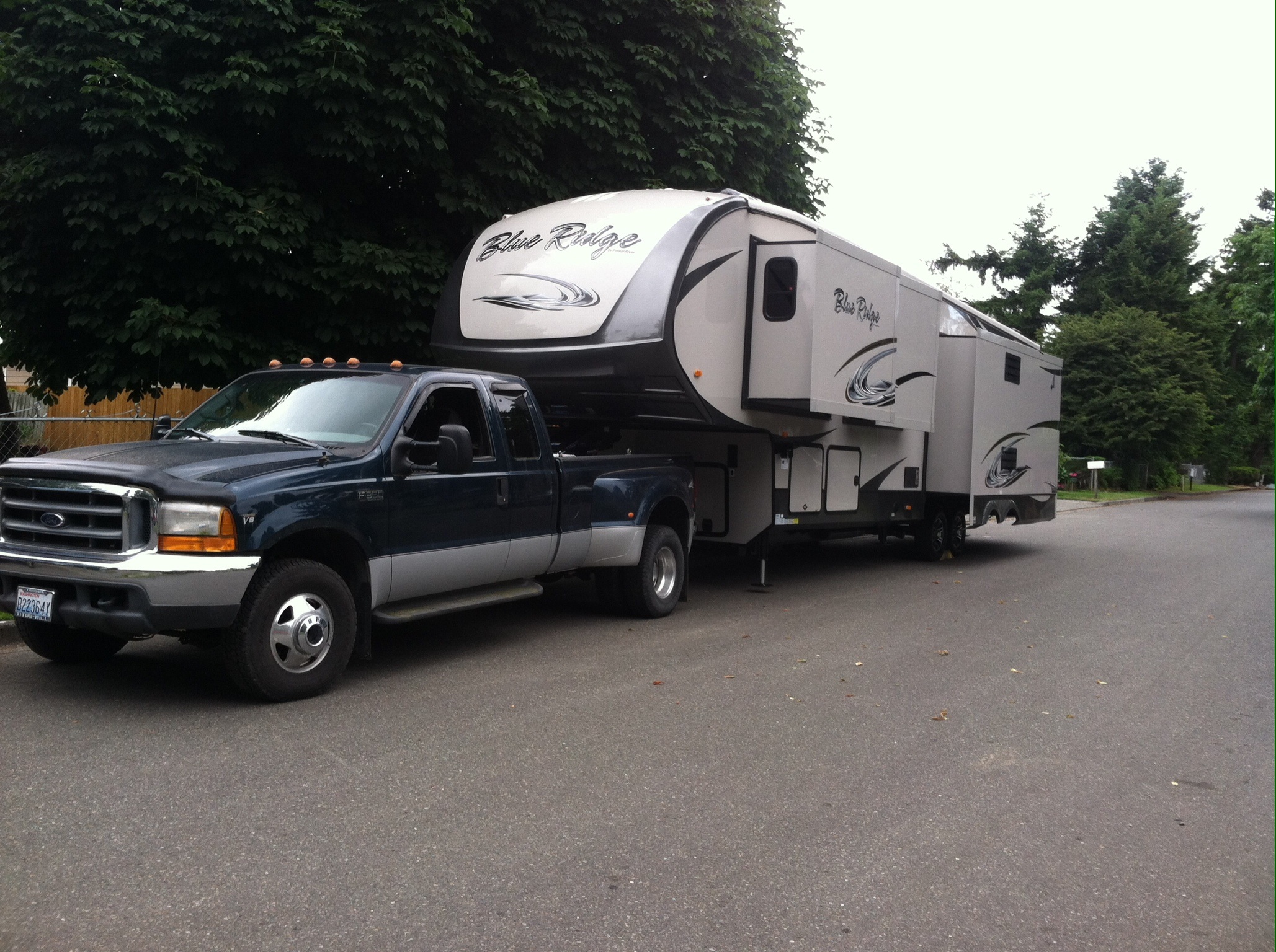 Our new 2014 Blue Ridge 5th Wheel