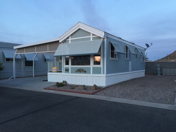 Our new park model home in Casa, Grande, Az.