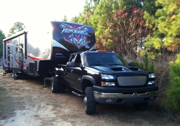 Our new rig. 2014 Cherokee/ Vengeance 320A toy hauler