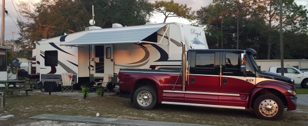 Our old setup, 2008 Fleetwood Regal