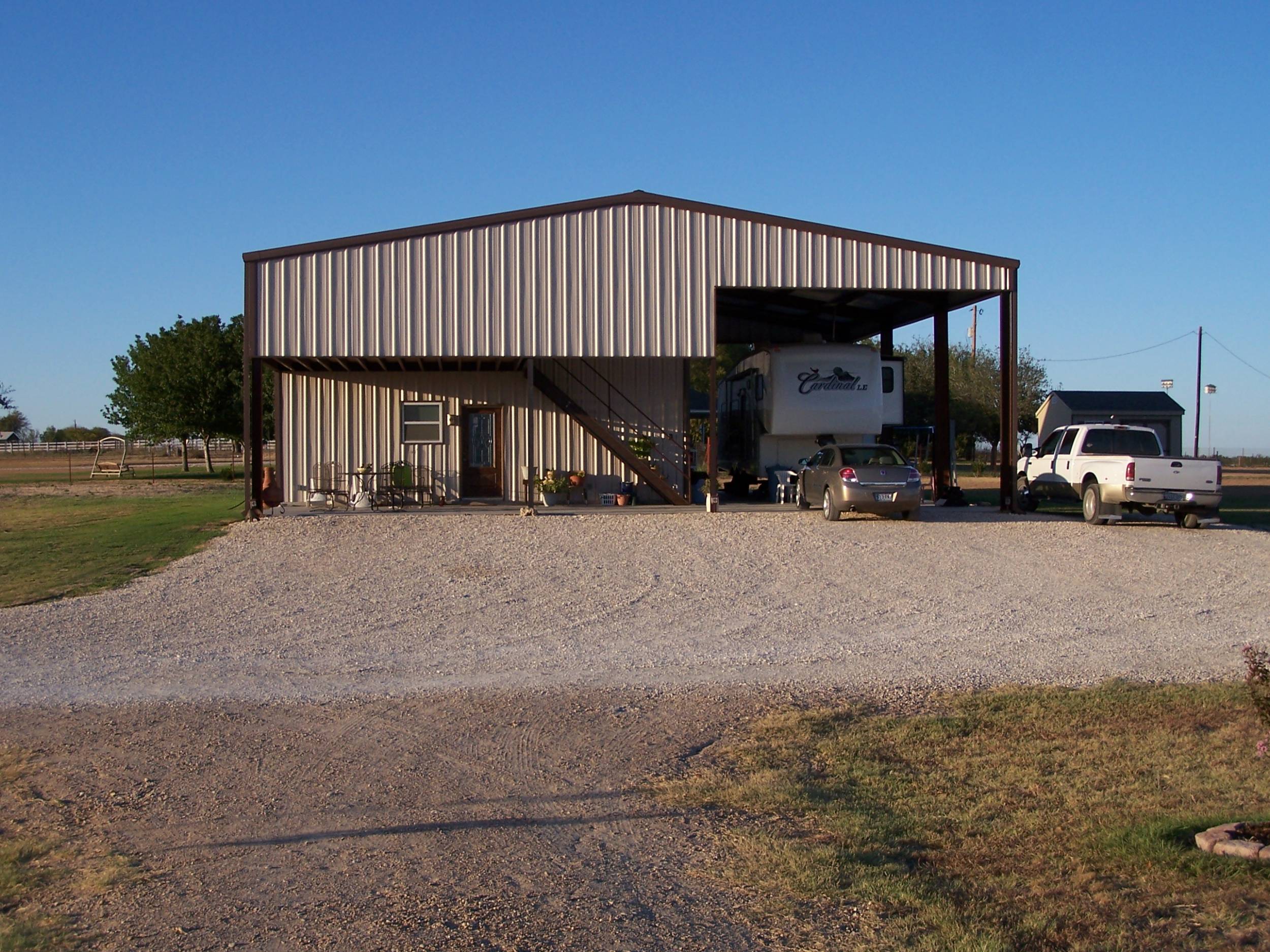 Our RV Port Barndominium