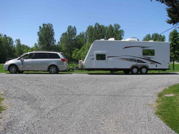 Our trailer and van