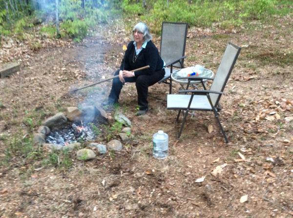 Overcooked Marshmallows (she likes 'em that way)