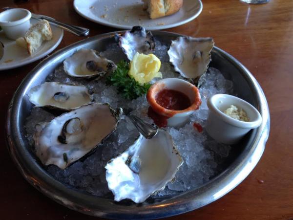 Oysters (was 1/2 dozen) at The Fish Market San Diego