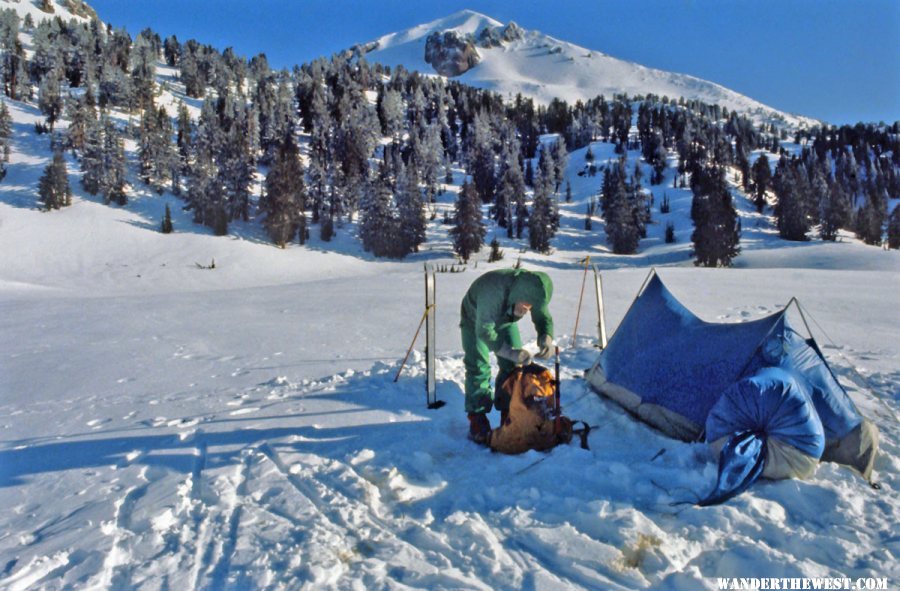 Packing to go for Lassen's summit