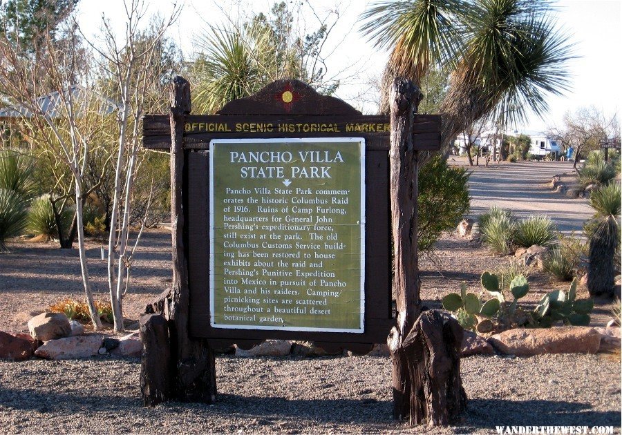 Pancho Villa Park NM 1