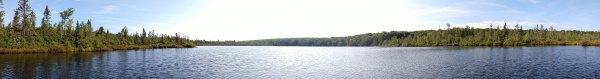 Panoramic Canoeing Delaware State Forest