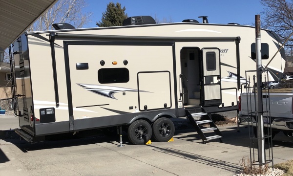 Parked in the driveway first time