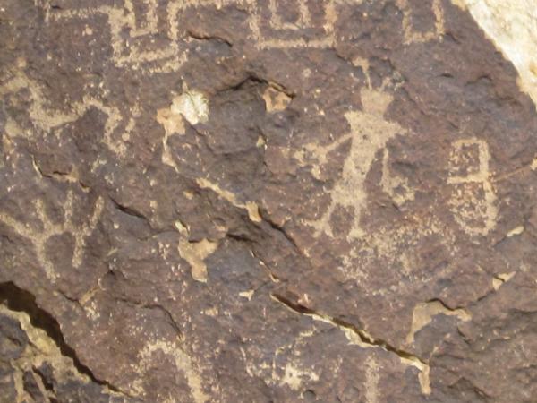 petroglyphs at Parowan