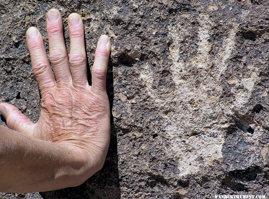 Petroglyphs in the Volcanic Tablelands