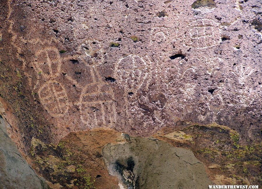 Petrogyphs in the Volcanic Tablelands