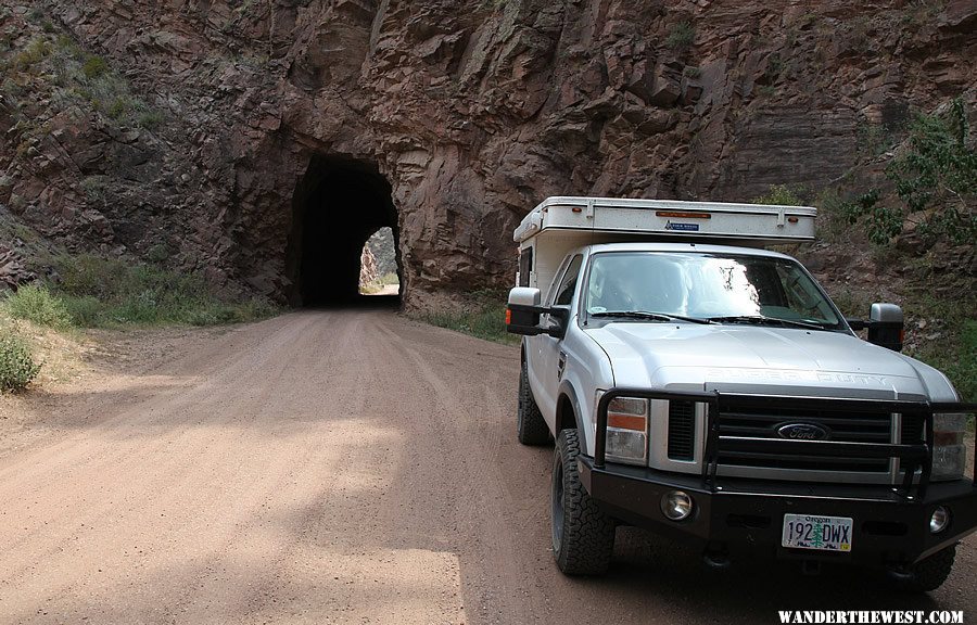 Phantom Canyon road