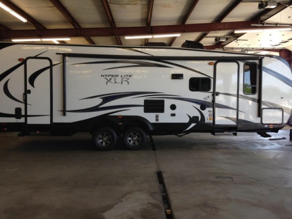 Picking up our new baby 6/01/14 at Couch's RV in Hamilton, OH