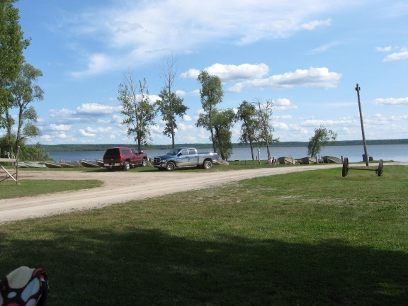 Picture of Lake from our patio.