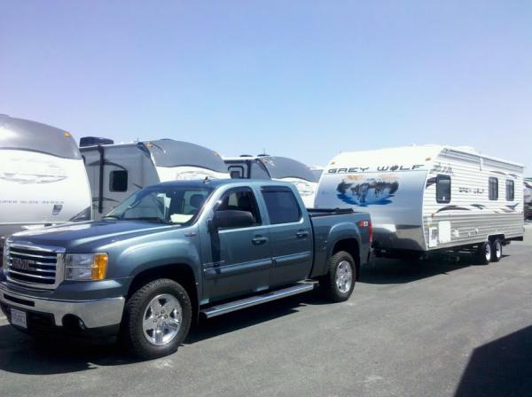 Picture of Truck and Camper