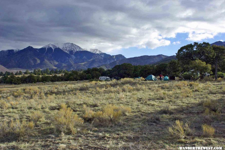 Pinyon Flats CG on a Cold Morning