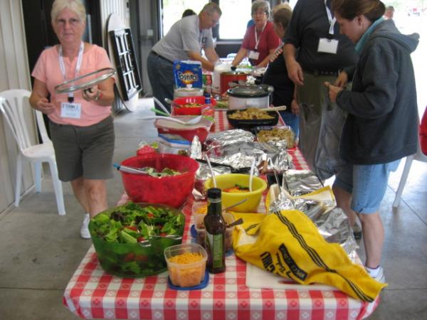 PLENTY OF POT LUCK